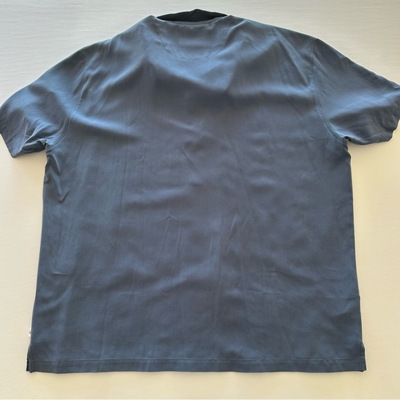 Tommy Bahama New York Mets NY Hawaiian Shirt Mens 3XL Royal 100% Silk - Picture 4 of 16